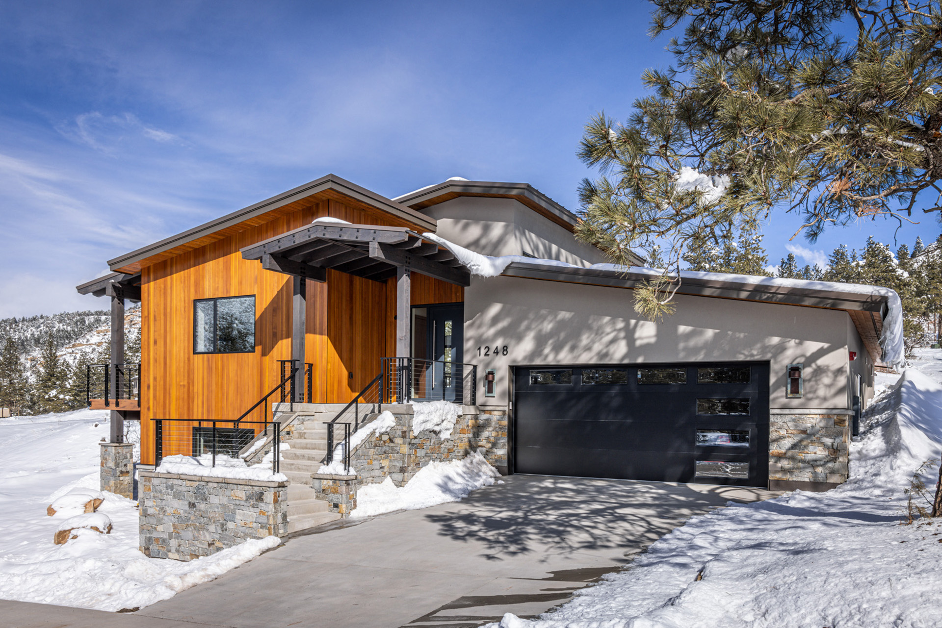 Custom home by Mantell-Hecathorn Builders, Durango, CO
